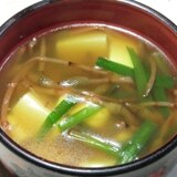 肌寒い日に、つくしの中華スープ